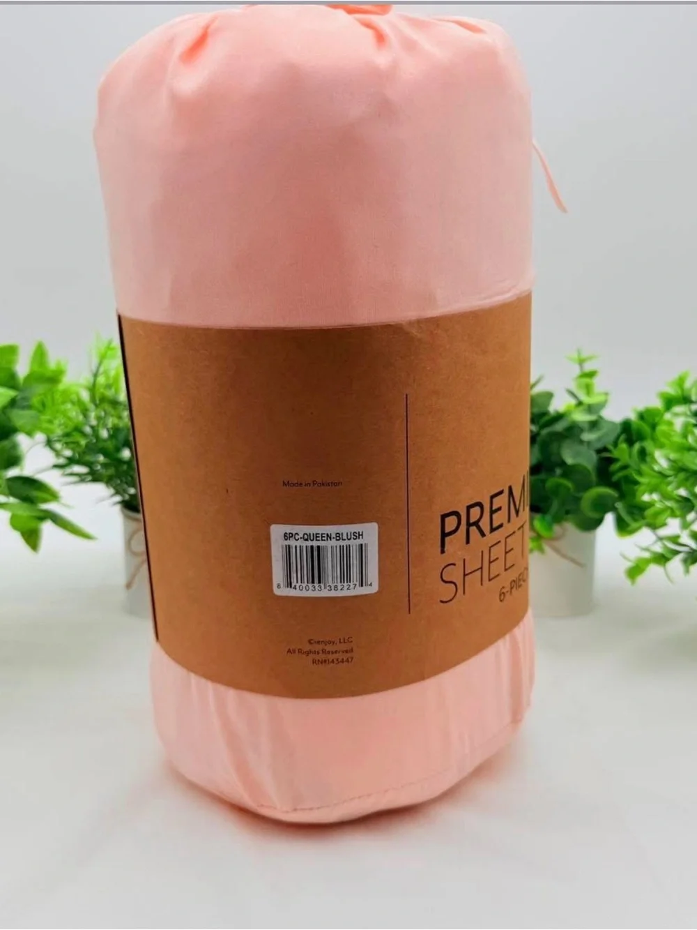 Que Blush Pink Duvet Cover Set